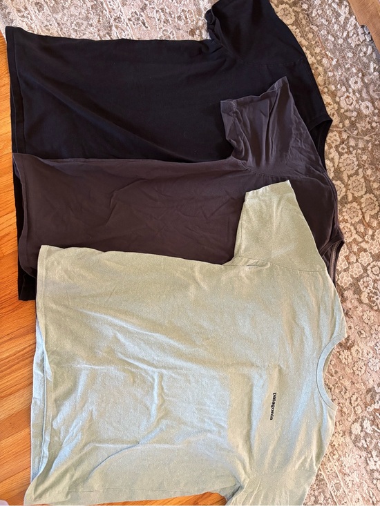 Patagonia Other - Patagonia Men’s Short Sleeve Tee - Black, Charcoal, Sage Green